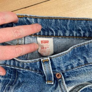 Orange Tab Vintage Levi’s - 550s 38 x 32